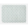 thumbnail image 1 of Cats Bath Mat, Minimal Cartoon Inspired Cat Sitting Happy Smiling Kittens, Plush Bathroom Decor Mat with Non Slip Backing, 29.5" X 17.5", Cadet Blue Black, by Ambesonne, 1 of 2