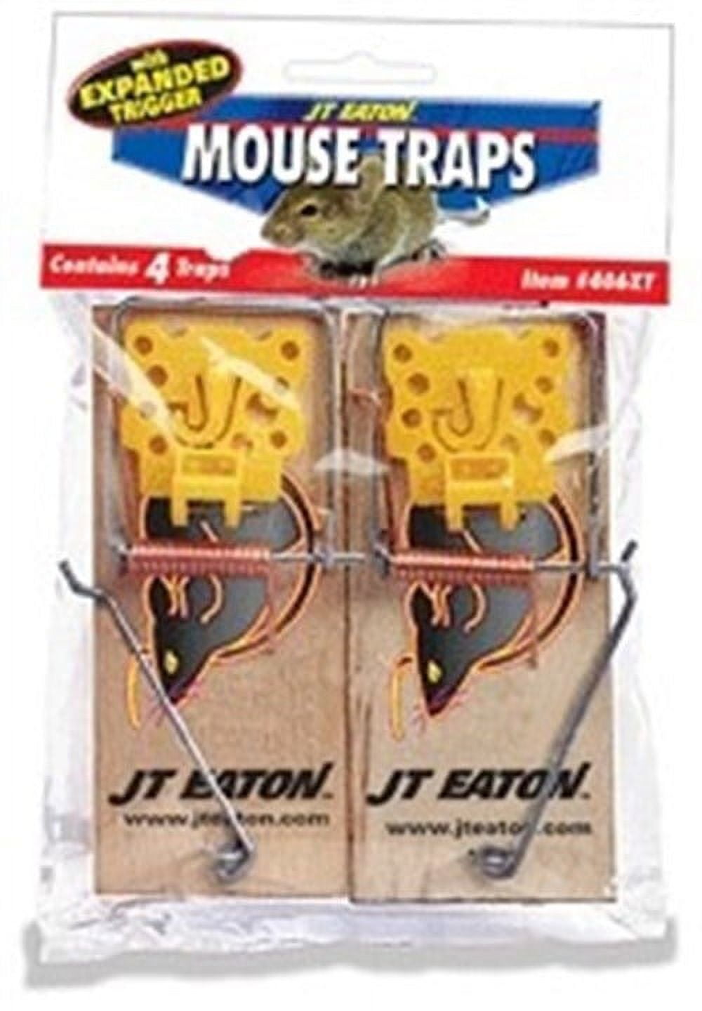 EXB-PSRT-04 eXuby Pet-Safe Mouse Trap w/ Tunnel Design (4 Pack) – Dual  Entry for Better Capture Rate - Prevents Accidental Triggering