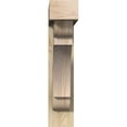 thumbnail image 2 of Ekena Millwork 6"W x 28"D x 28"H Olympic Block Rough Sawn Bracket w/ Offset Brace, Douglas Fir, 2 of 25