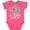 Vintage Hot Pink, variant on Inktastic My Gammy Loves Me Grandchild Boys or Girls Baby Bodysuit