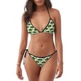 thumbnail image 1 of Disketp Cute Broccoli para Bañador de Dos Piezas para Mujer, Bikini Sexy Halter String, Conjunto de Bikini en Triángulo, 1 of 6