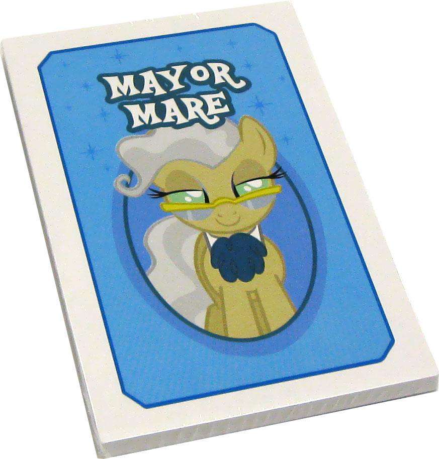 My Little Pony Monopoloy Parts 16 Mayor Mare Cards 1 1/2 (Loose)
