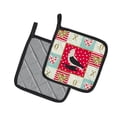 thumbnail image 2 of Carolines Treasures CK5373PTHD Saxon Fairy Swallow Pigeon Love Pair of Pot Holders, 7.5HX7.5W, multicolor, 2 of 4