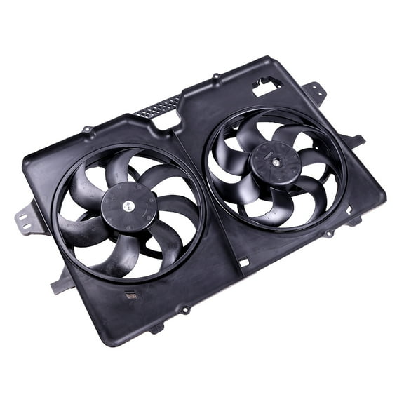 CCIYU Radiator or Condenser Cooling Fan Fit for 08-12 for Escape Mazda Tribute Mercury Mariner Fits select: 2008-2012 FORD ESCAPE XLT, 2008-2011 MERCURY MARINER PREMIER