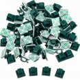 thumbnail image 5 of 100pcs Outdoor Cable Clips With Adhesive Tape Self Adhesive Cable Clips Decoration Light Clips Cable Holder Clip, 5 of 5