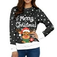 thumbnail image 6 of Christmas Sweater Men Sweaters Funny Sweatshirt Knit Plus Size Big and Tall Holiday Vacation Elf Adult Sweatshirts, 6 of 7
