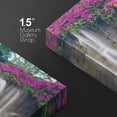 thumbnail image 4 of wall26 - Misty Waterfall Picturesque Flowers - Canvas Art Home Art - 12x18 inches, 4 of 5
