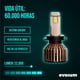 thumbnail image 2 of Luces Led para Auto - EVOLUM - Modelo Golden 22,000 lúmenes - Resistencia al Agua - Haz de luz Perfecto (H7), 2 of 8