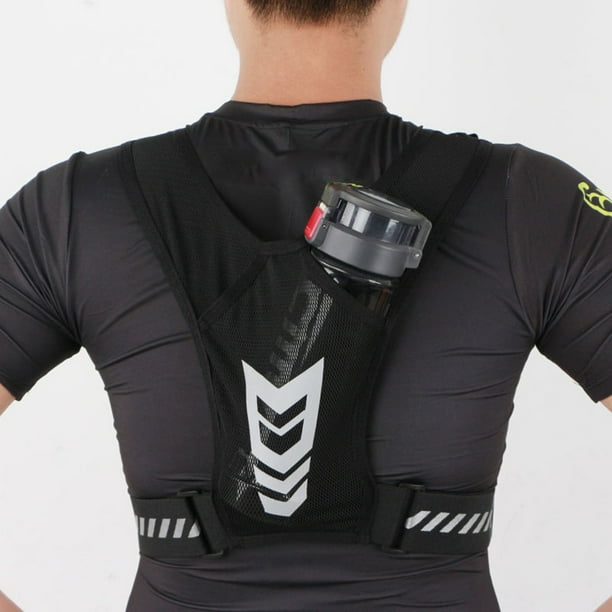 Chaleco Para Correr Chaleco de soporte para teléfono para correr, chaleco deportivo de malla transpirable Unisex para ciclismo reflectante