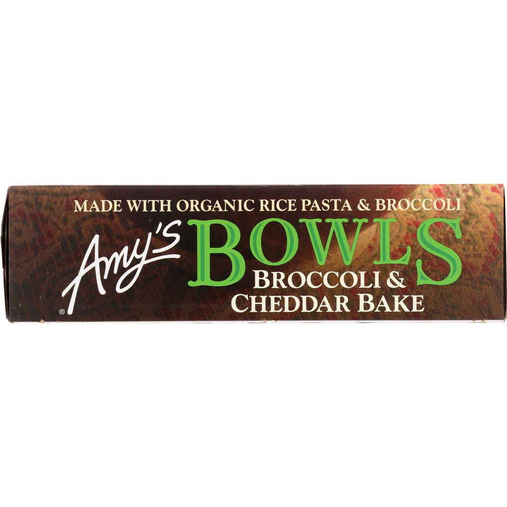 Amys Organic Broccoli and Cheddar Bake Bowl, 9.5 Ounce -- 12 per case.