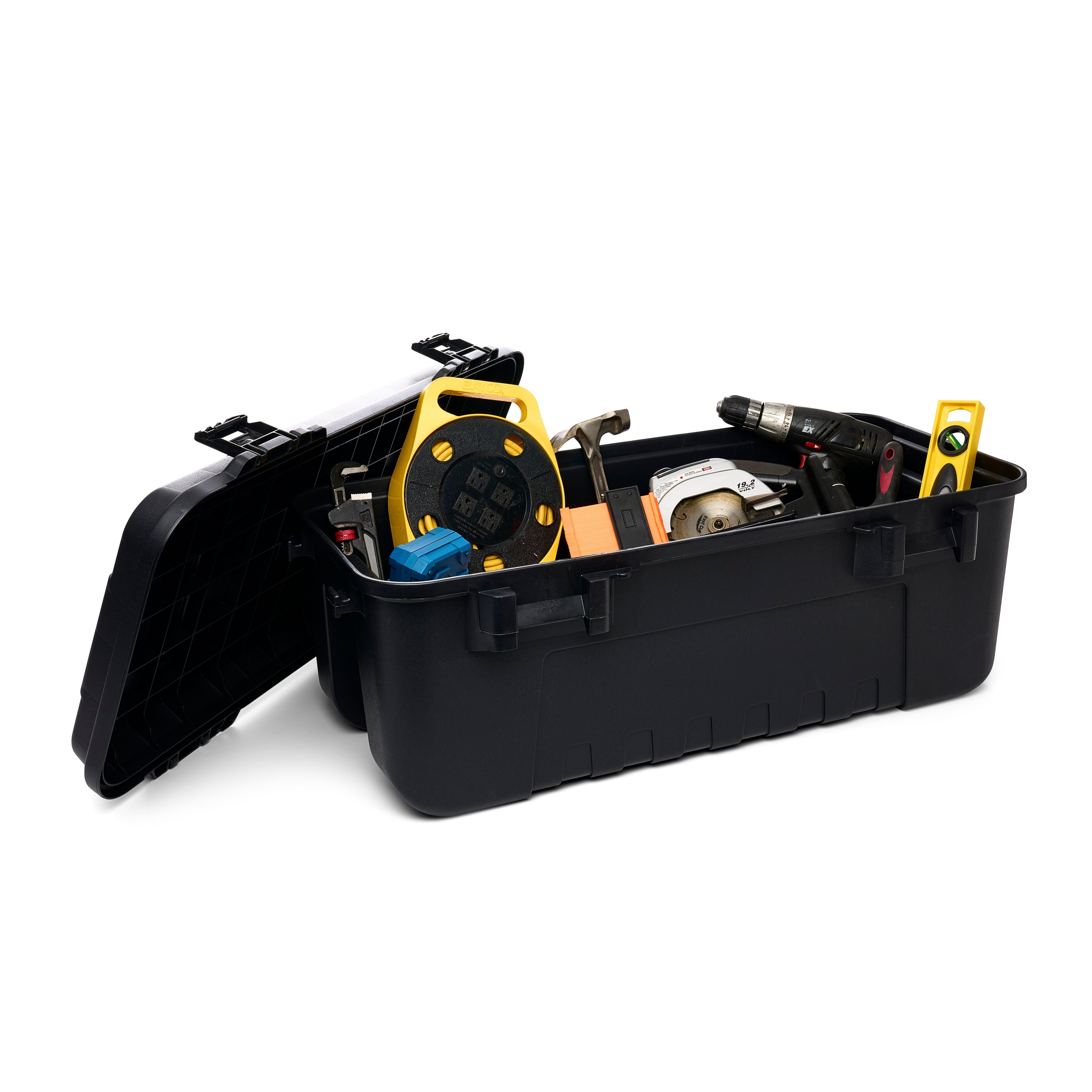 Plano Sportsman's Trunk, Large 2 Pack, Black, Lockable Storage Box