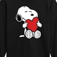 thumbnail image 3 of Peanuts -  Valentine's Hugging Heart  - Toddler And Youth Long Sleeve Graphic T-Shirt, 3 of 6