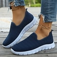 thumbnail image 7 of Slip on Mesh Sneakers for Women Closed Toe Slides Comfortable Slippers Women's Platform Walking Shoes Breathable Beach Sandals Outdoor Casual Lightweight Open Back Clogs and Mules,41, 7 of 7
