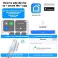 thumbnail image 3 of Tuya Smart Wifi Anti-Theft Alarm Reminder Remote Control Door Magnetic Sensor, 3 of 10