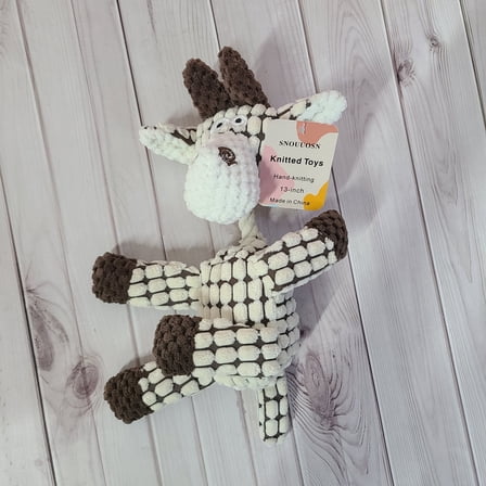 SNOUUOSN Knitted toys - 13-inch Plush Toy, Soft and Comfortable Playmate for Children