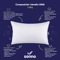 thumbnail image 4 of Almohada Hipoalergénica ajustable Sonno King, 4 of 8