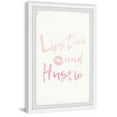thumbnail image 2 of Marmont Hill Lipstick and Hustle Framed Wall Art, 2 of 6
