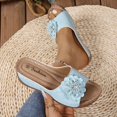 thumbnail image 6 of Wovix Women'S Slipper Waterproof Shoes Work Sandals Open Toe Platform Wedge Footwear Daily Wear, 6 of 9