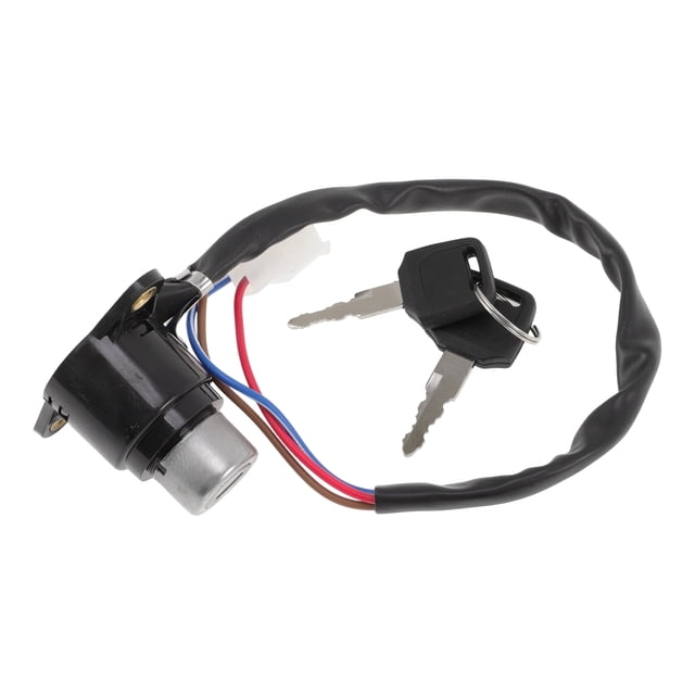 Interruptor de llave de encendido Unique Bargains Conjunto de bloqueo de interruptor de encendido No.35100MZ5A01 para Honda Magna 750 Deluxe VF750CD 1995-1996 1 Conjunto