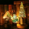 thumbnail image 3 of LNKOO E27 Filament Firework Bulb 3D Color Decoration LED Bulb 4.5W Edison Bulb Christmas Tree Shape Party Home Christmas Holiday Halloween Decoration Novelty Light, 3 of 7