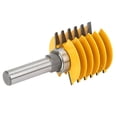 thumbnail image 2 of Router Bits, High Hardness YG6 Alloy And Carbon Steel Router Bit, Solid Wood For Trimming, 2 of 7