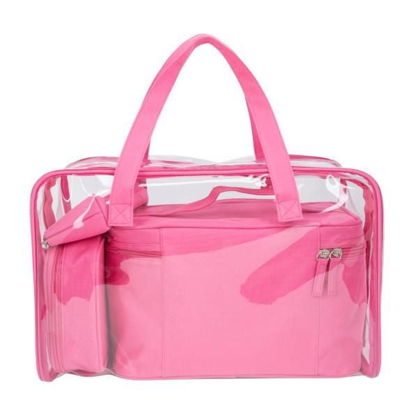 Equate Beauty cosmetic bag - 6-Piece Value Set - Pink