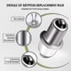 thumbnail image 3 of Krypton Replacement Bulb Bayonet Base for 3D/4D Flashlights, 6-Volt 0.75A, 3-Pack, 3 of 5