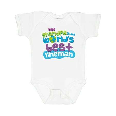 

Inktastic Lineman Grandpa Gift Baby Boy or Baby Girl Bodysuit