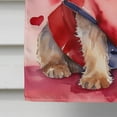 thumbnail image 7 of Norfolk Terrier My Valentine House Flag 28 in x 40 in, 7 of 7