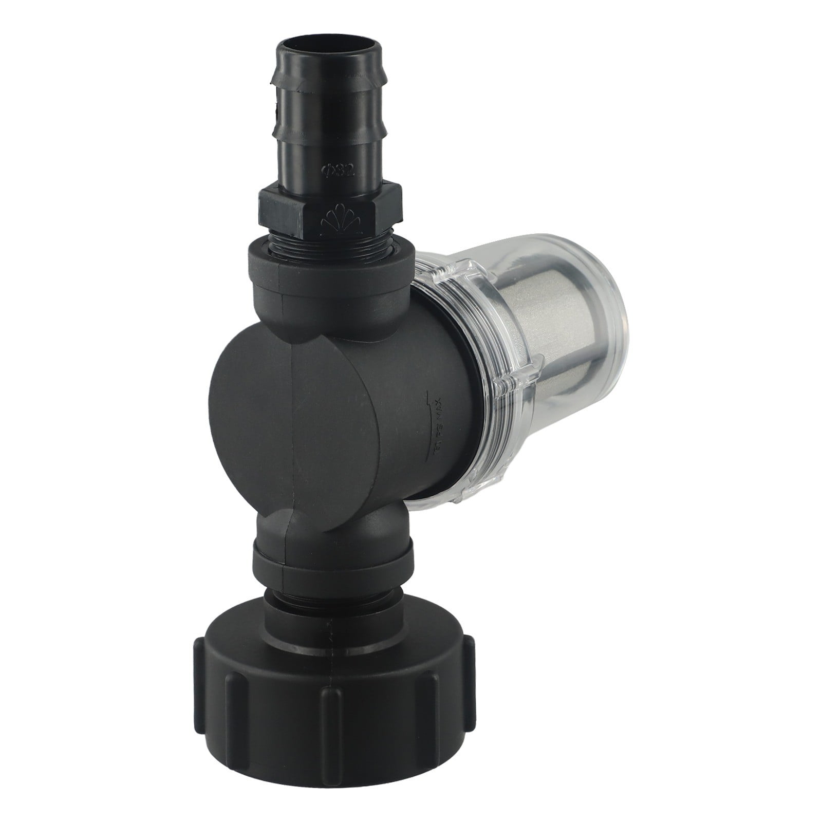 RANME 1X Ibc Rain Barrel Filter Hose Connector Water 100 Mesh Stainless Steel Strainer