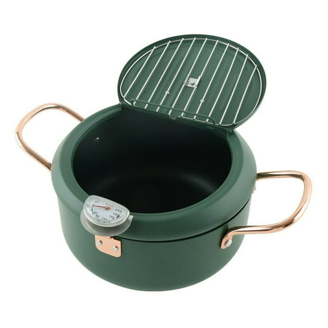 1Pc Japanese Style Fryer Home Mini Non-stick Fryer for Kitchen