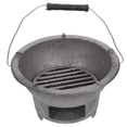 thumbnail image 3 of Miangastore Poêle Barbecue en Fonte Poêle à Charbon pour Barbecue Extérieur Outil de Barbecue de Camping, 3 of 8