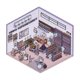 thumbnail image 1 of Pegatinas 3D Para La Casa Diy Pegatinas Diy Escena Crea Tu Propio Supermercado | Cafetería | Restaurante | Librería Fu N Pegatinas Con Divertidas Escenas De Dibujos Animados, 1 of 5