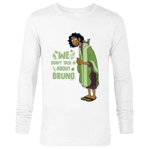 Disney Encanto We Don’t Talk About Bruno - Long Sleeve T-Shirt for Men – Customized-White
