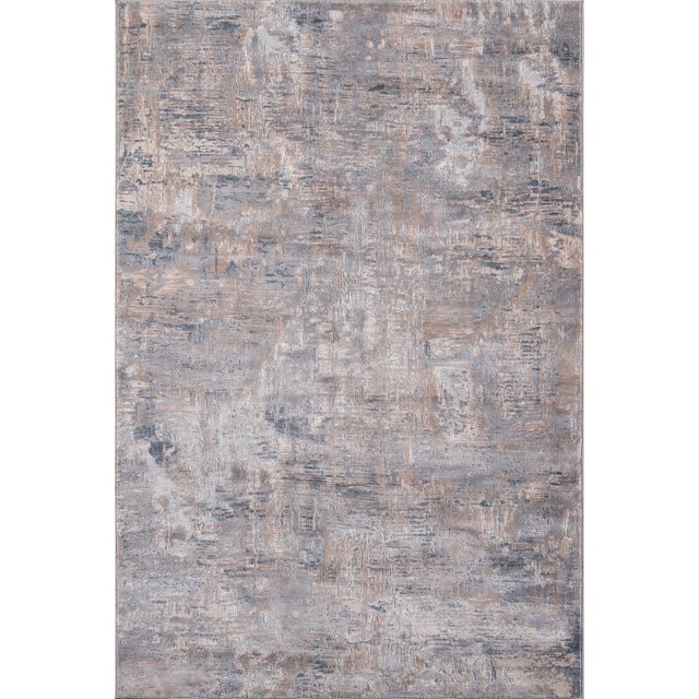 Alfombra rectangular de Momeni Dalston Collection, color gris, tamaño: 3'11 "x 5'7" Momeni DALSTDAL-5GRY3B57
