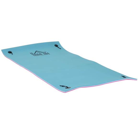 Premium Floating Water Mat, 10x5 Foot 3-Layer Foam Pad for Pool, Lake, Ocean, Portable Water Raft