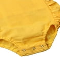thumbnail image 3 of Baby Girl Ruffle Solid Romper Outfit Clothes, 3 of 4
