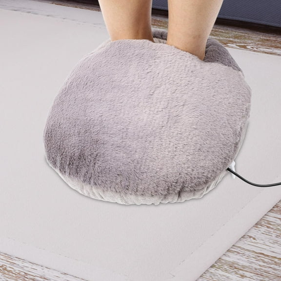 BAOSITY Electric Foot Warmer Electric Heated Foot Warmers Quick Heating Pad for Feet Portable Winter Feet Warmers for Study Room Dorm