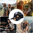 thumbnail image 6 of Celestial Moon Sun Space Baseball Cap – Durable Snapback Hat for Team Sports, Training, and Competition, 6 of 6