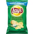 thumbnail image 1 of Lay's Sour Cream & Onion Potato Chips, 1 of 6