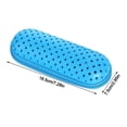 thumbnail image 2 of Students Sunglasses Bag Swimming Equipment Soft Breathable Glasses Bag EVA Sunglasses Organizer Glasses Box Swimming Goggles Storage Box Myopia Glasses Case Reading Eyewear Case LIGHT BLUE, 2 of 8