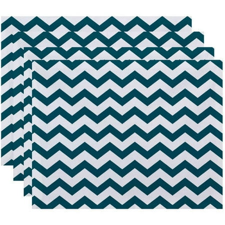 

Simply Daisy 18 x 14 Chevron Decorative Placemats Set of 4