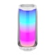 thumbnail image 1 of Bocina Bluetooth con Luces LED Multicolor, 9 Efectos de Iluminación, Radio FM, Entradas para USB, Tarjeta TF y AUX, Conexión TWS, Llamadas Manos Libres, Color Blanco, 1 of 7
