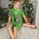 thumbnail image 4 of Balery CROCODILE HEAD Conjunto de Pijama Infantil de Manga Corta con Estampado – Ropa de Dormir de Algodón Suave-Medium, 4 of 6