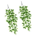 thumbnail image 2 of 2 Pieces Artificial Plant Decors Plants Leaf Vine Ornament Decorative Household Bedroom Kitchen Balcony Office, 2 of 10