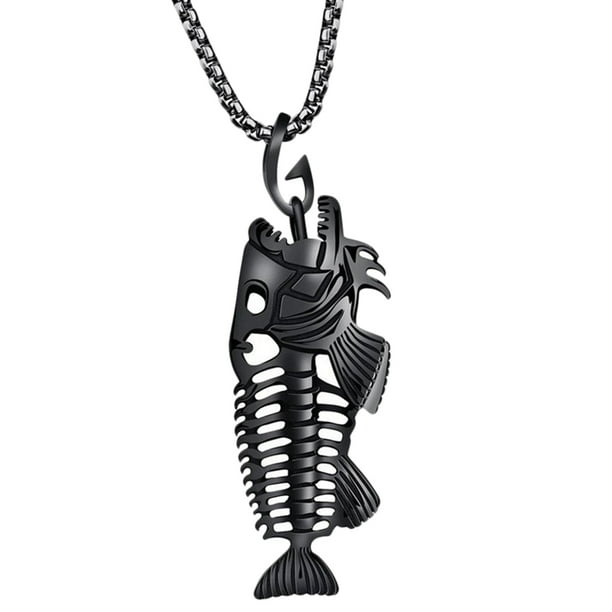 Fish pendant shop necklace