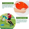 thumbnail image 4 of 12Pcs Colored Spot Marker Non-Slip Agility Markers Flat Cones Dots for Football Basketball Training Dance Practice, 4 of 6