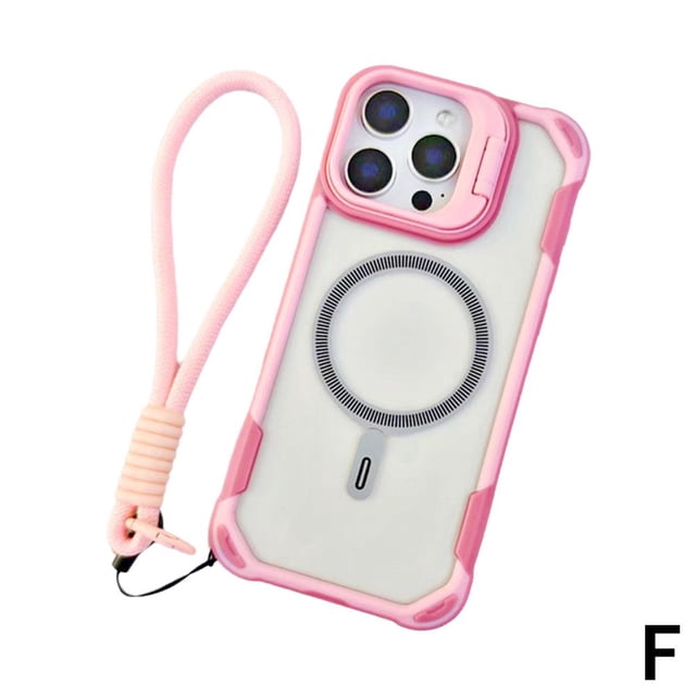 CUJM Mobile Phone Case For #iphone# 13 123 14 15 16 Series With Wrist Strap Anti L