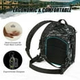 thumbnail image 3 of Lightweight Water-Resistant Fishing Tackle Backpack with Rod & Gear Holder for Outdoor Adventures, 3 of 6