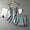 Green, variant on Vivianyo HD Sleepwear for Women Women Sling Shorts Lace Trim Two Piece Home Service Homewear Pajamas Set Rollbacks Yellow